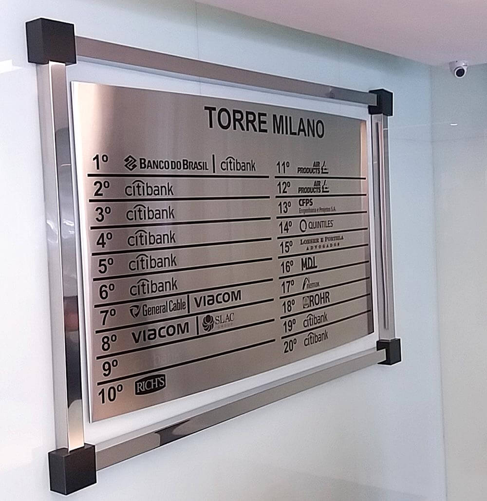 Painel Metálico